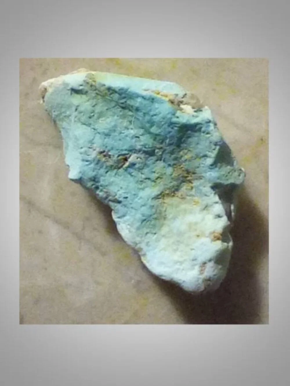 #2 Sleeping Beauty turquoise nugget rock stone chunk  wisdom : balance